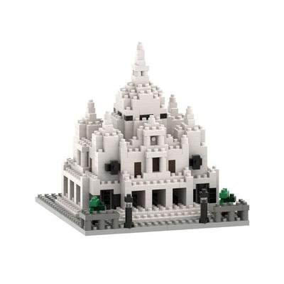 BRIXIES 200164 - Sacré Coeur, 3D Konstruktionsbausatz aus Ministeinen, 603 Teile