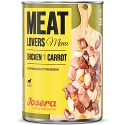 JOSERA Meatlovers Menu Hähnchen mit Karotten 400g