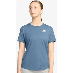 NIKE Sportswear Club Essentials T-Shirt Damen 486 - work blue M