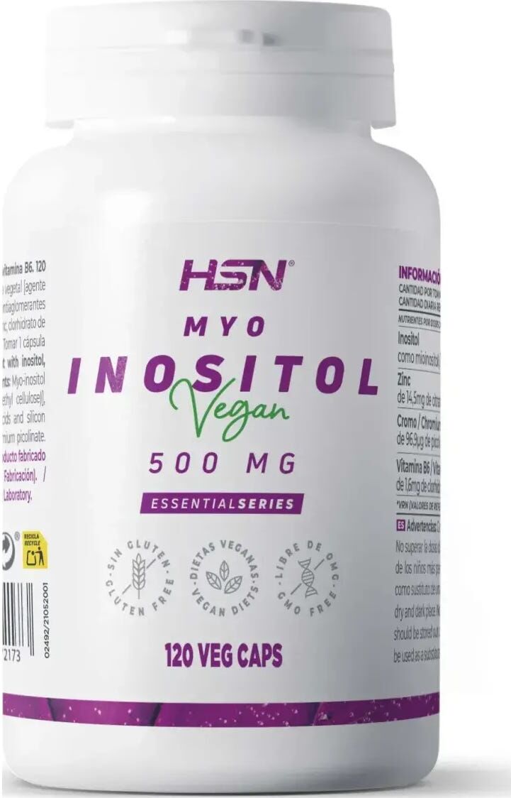 HSN Inositol 500mg 120vcaps