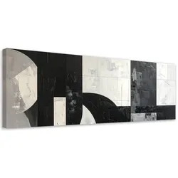LEINWANDBILD 3D und geometrisch 120x40cm