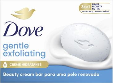 Dove Sabonete Gentle Exfoliating 3 em 1