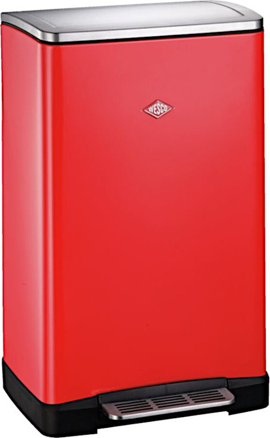 Wesco afvalbak Big Double Boy, rood