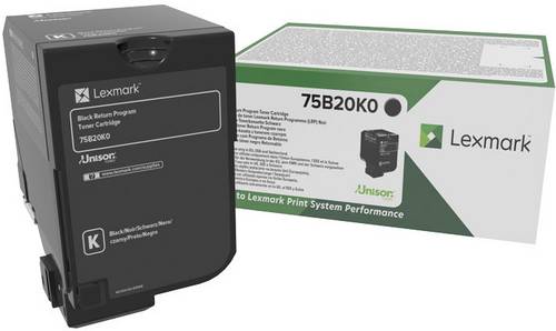 Lexmark Rückgabe Tonerkassette CS727 CS728 CX727 Original Schwarz 13000 Seiten 75B20K0