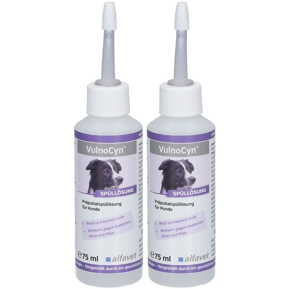 Vulnocyn Praeputials Hunde x2 2x75 ml Pumplösung