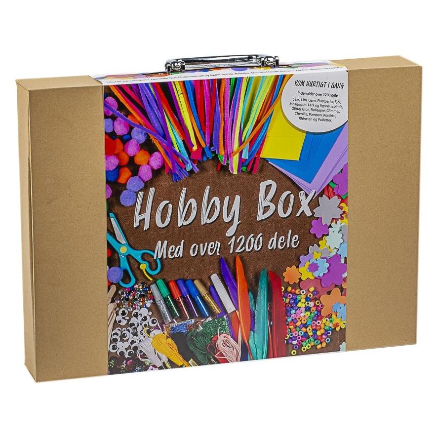 Hobby2you Hobby box med ca. 1200 dele ass. (736571)