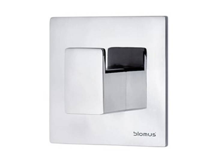 blomus Crochet auto-adhésif Menoto 6x6 cm Acier inoxydable poli