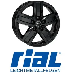 Rial Transporter 6,5X16 6/130 ET62 Diamant-Schwarz