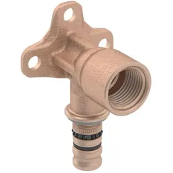 Geberit Mepla Anschlusswinkel 601289005 Ø 16mmxRp 1/2x36mm, Rotguss, 90Grad