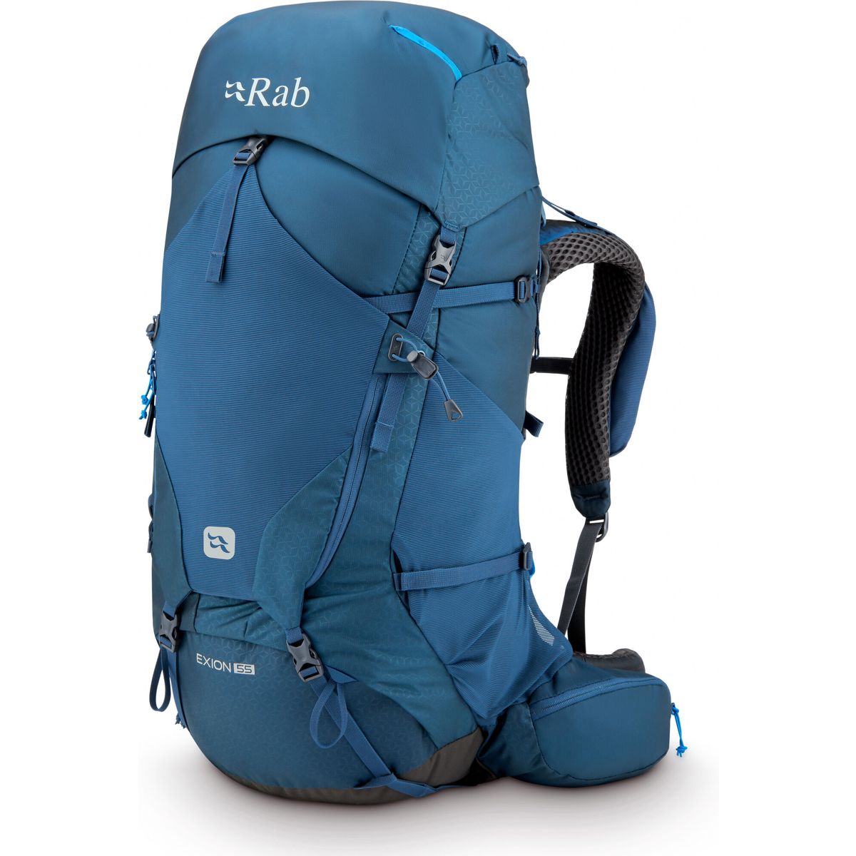 Rab Exion 55 tempest blue (TMB) M/L QAP-77-TMB-MLG