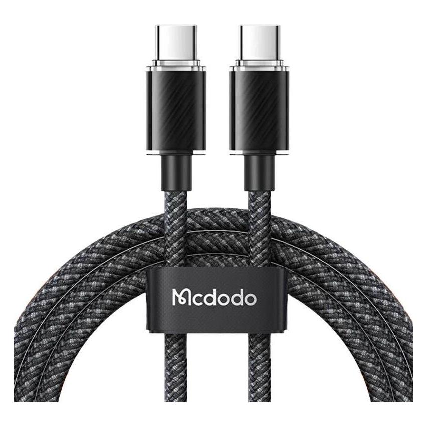 Mcdodo Cable USB-C to USB-C CA-3670, 100W, 1.2m (black) (1.20 m, 100 W) (CA-3670)