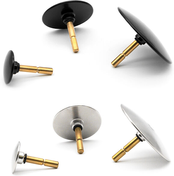 Kit de 6 elétrodos convexos (3 Capacitivo + 3 Resistivo) para Diacare 5000, Diacare 6000, RF Beauty 6000 MED e RF Beauty 7000 MED