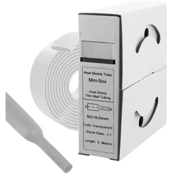 5m Schrumpfschlauch 19,1mm>9,5mm transparent