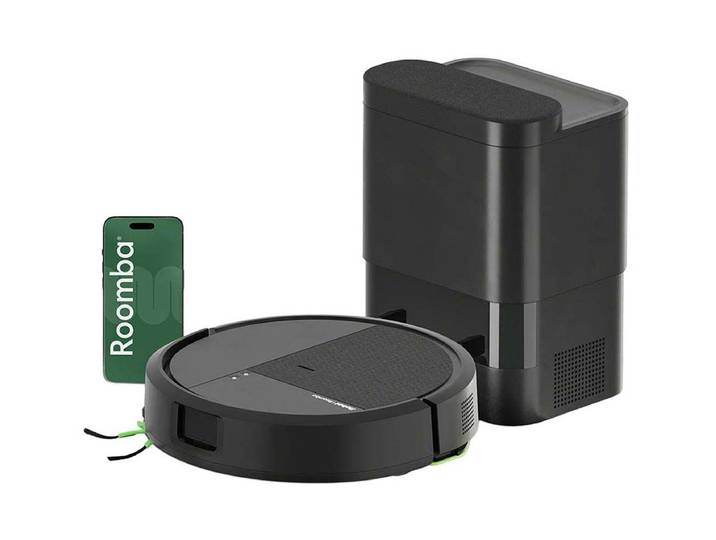 iRobot Roomba 115 Combo+Dock Roboterstaubsauger Schwarz