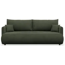 Selsey Schlafsofa  Ovo ¦ grün ¦ Maße (cm): B: 226 H: 90