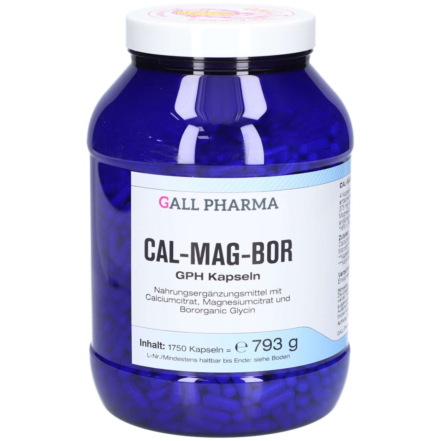 CAL-MAG-Bor GPH Kapseln 1750 St