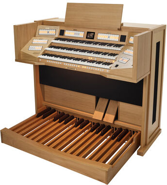 Johannus Premium Vivaldi 360, Light Oak Concave
