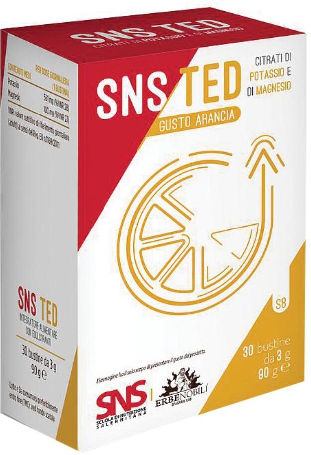 ERBENOBILI Srl SNS TED Gusto Arancia, 30 Bustine