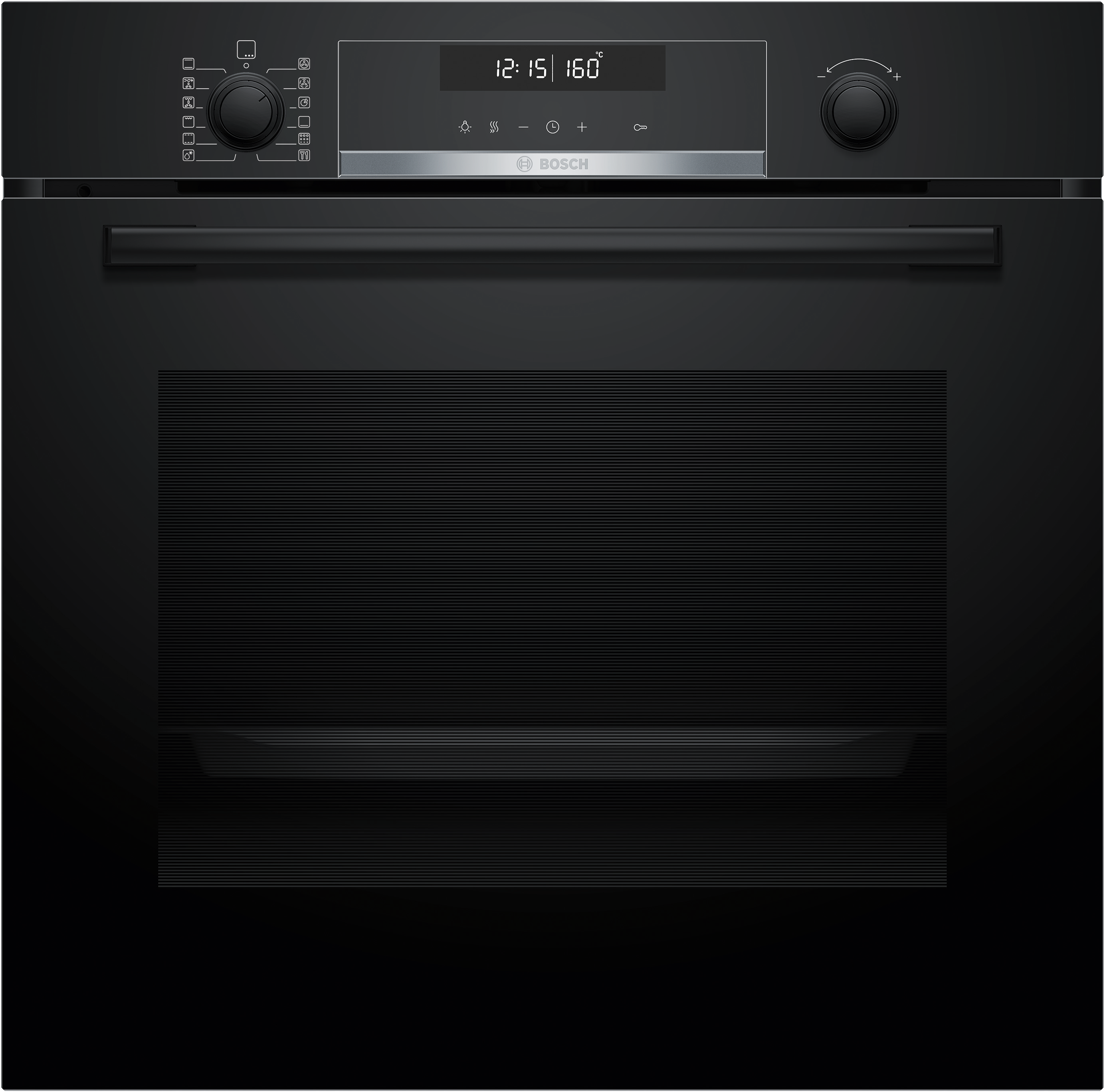 Bosch Pyrolyse Backofen "HBG578BB3", Energieeffizienz: A+, schwarz, B:59,4cm H:59,5cm T:54,8cm, Backöfen, Air Fry für knusprige Lebensmittel & automatische Selbstreinigung, Pyrolyse Backofen
