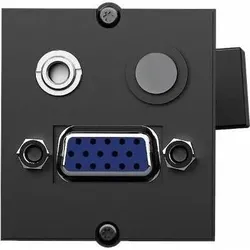 Bachmann Custom module - Modulares Faceplate-Snap-In (Netzwerk Zubehör), Zubehör Netzwerk