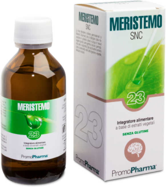 PROMOPHARMA SpA Meristemo 23 Gocce 100ml - Integratore Naturale per Equilibrio Mentale