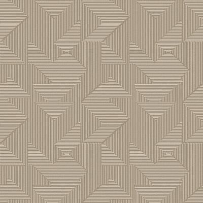 Galerie Wallcoverings Zen Collection Cleopatra Geometric Textured Non-woven Wallpaper Roll