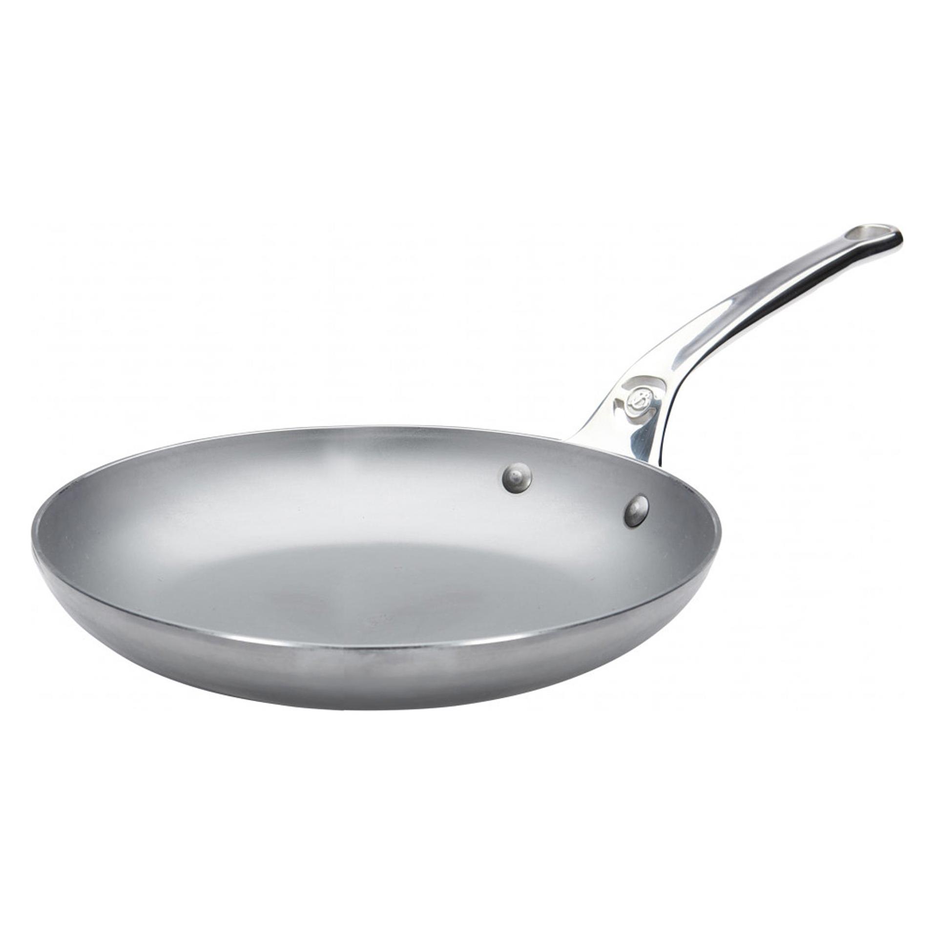 de Buyer Omelettepfanne Mineral B ø 28cm (Bratpfanne, Stahl, 28 x 13 cm) (5611.28)