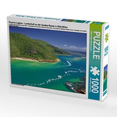 CALVENDO Puzzle Knysna-Lagoon - Landschaft an der Garden-Route in Süd-Afrika | 1000 Teile Lege-Größe 64x48cm Foto-Puzzle für glückliche Stunden