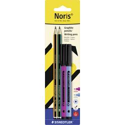Staedtler Noris® 120 61 BK4-1 Bleistiftset Bezeichnung der Härte: 2B, B, HB, H, 2H 4 St.