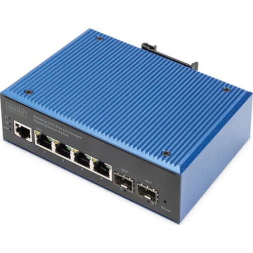 Digitus Switch 4+2 -Port L2 managed Gigabit Ethernet