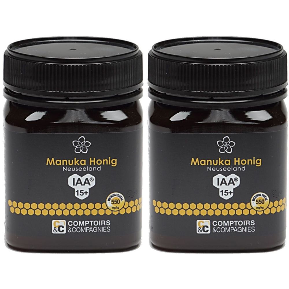 Manuka Honig MGO 550 2x 2x250 g Creme