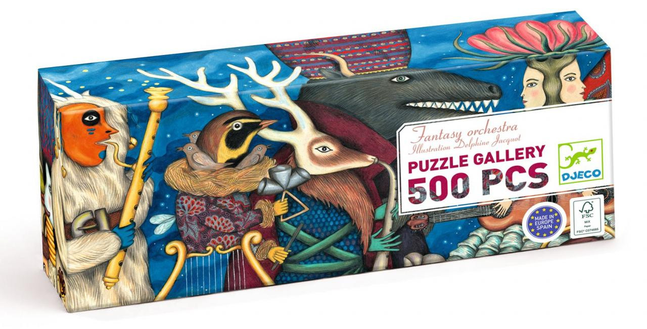 Djeco Puzzel galerij Fantastisch Orkest