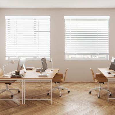 Regal Living Cordless 2 inch Smooth Fauxwood Venetian Blind