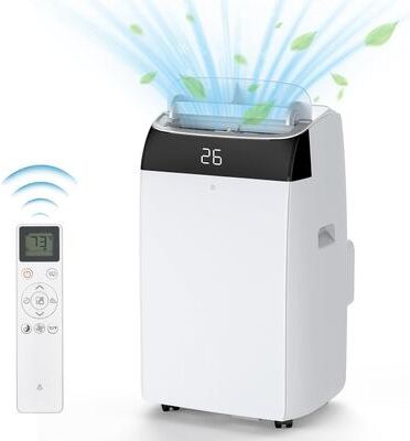 Garvee 12000 BTU Portable Air Conditioner with Remote Control,Quiet AC Unit with Cool