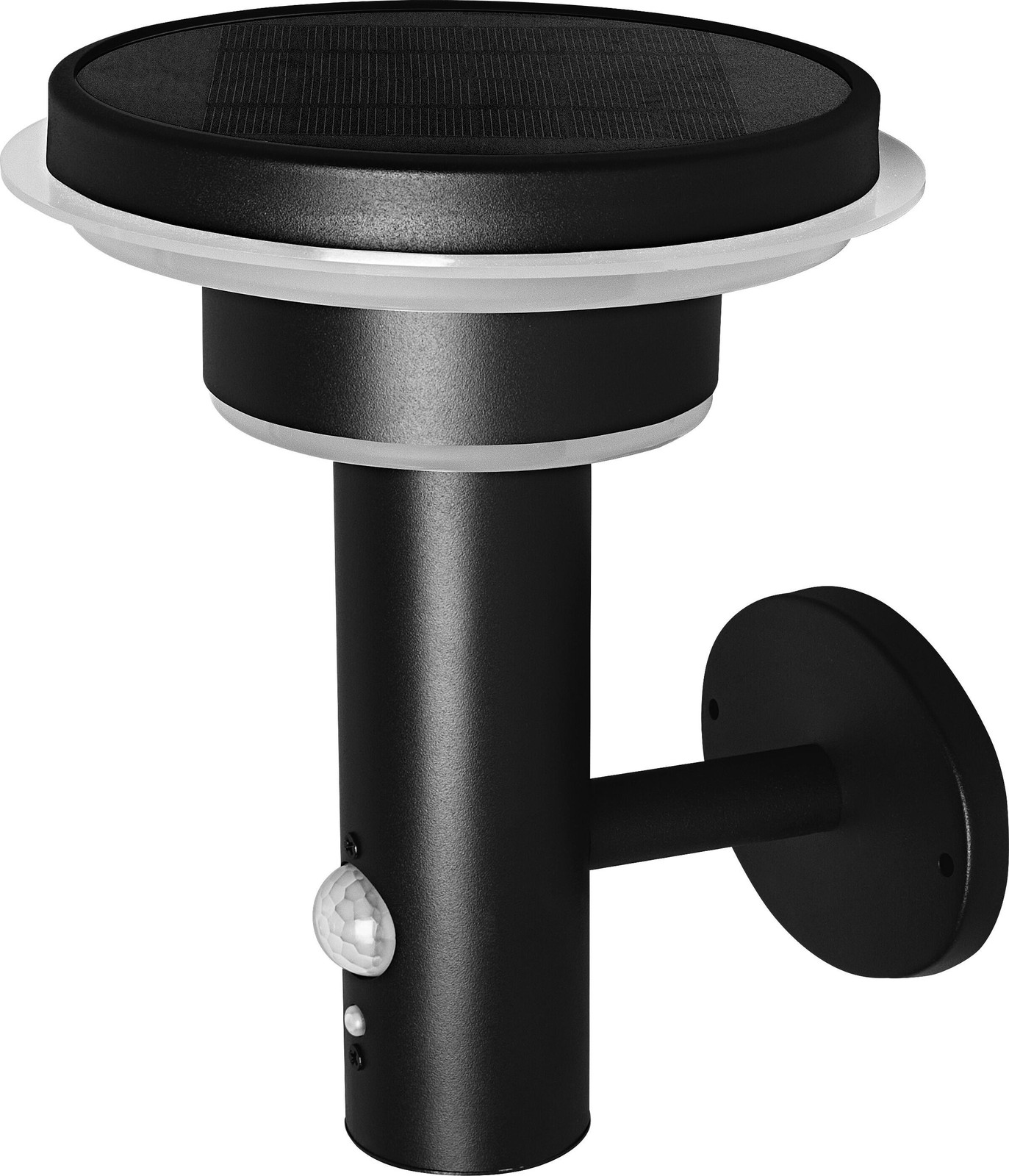 Osram Endura Style Solar buitenverlichting, zwart roestvrij staal, LED, met bewegings- en daglichtsensor