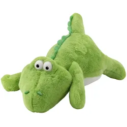 Plüschtier Krokodil Kuscheltier Hellgrün 42cm
