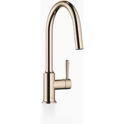 Dornbracht VAIA Einhebelmischer mit Pull-down-Brause, Ausladung 240mm, 33870809-47, Farbe: Champagne