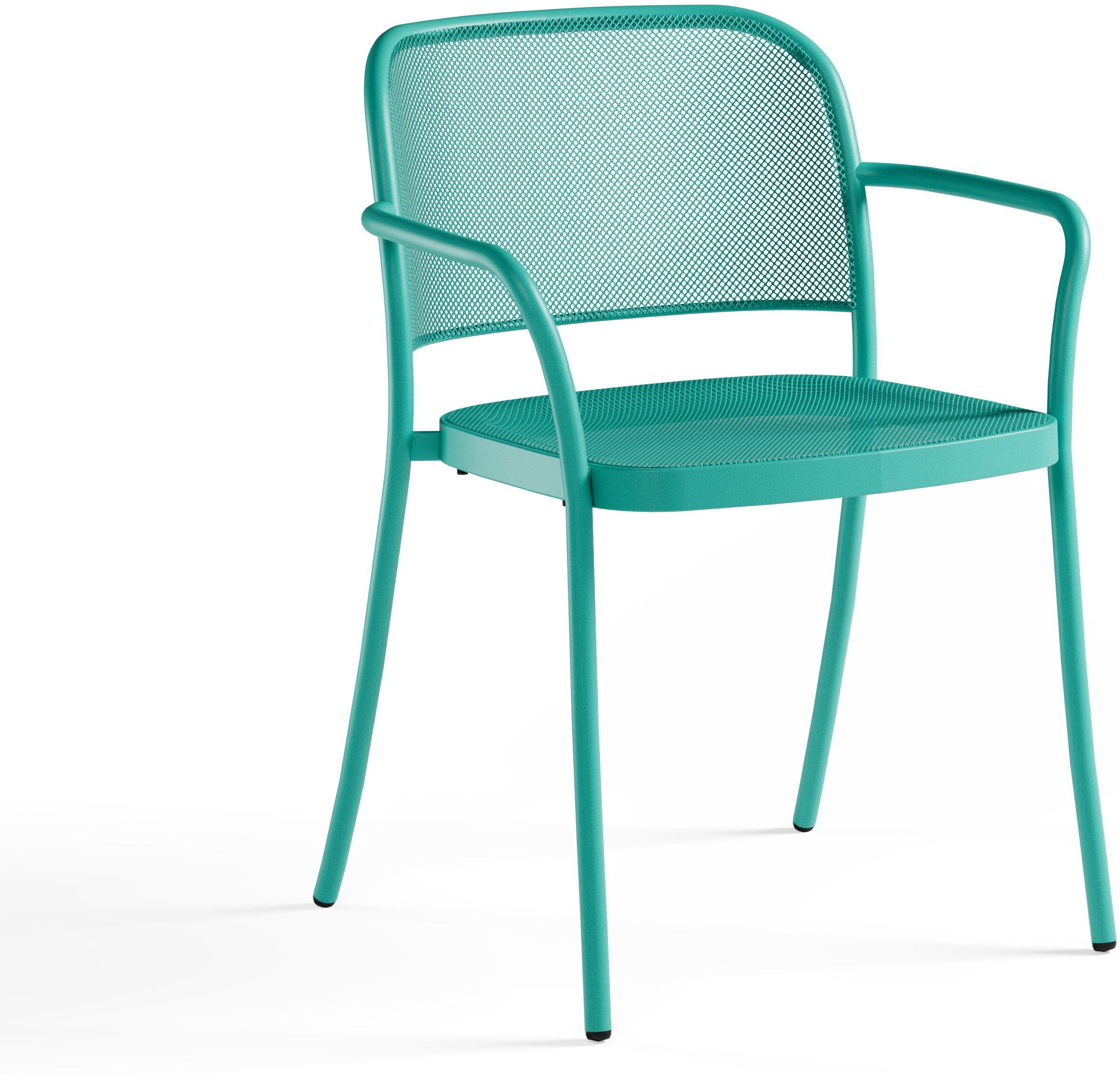 Emu Café 557 Armlehnstuhl (ozeangrün (88, OCEAN GREEN)) ozeangrün (88, OCEAN GREEN)