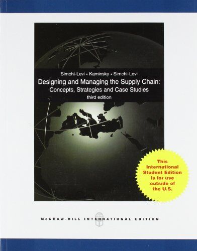 David Simchi-Levi - Designing and Managing the Supply Chain: Concepts, Strategies & Case studies - Preis vom 01.10.2026 17:08:56 h