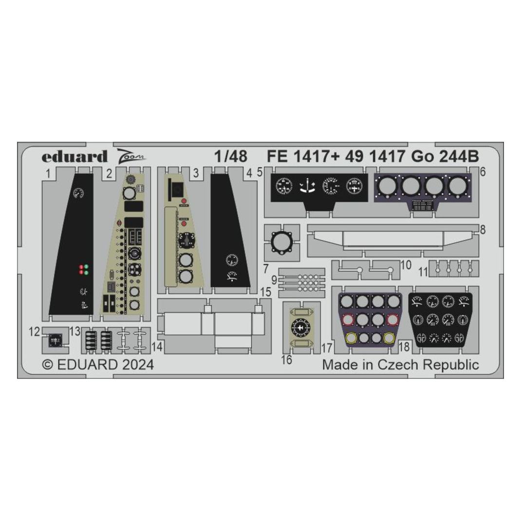Eduard Go 244B 1/48 ICM (FE1417)