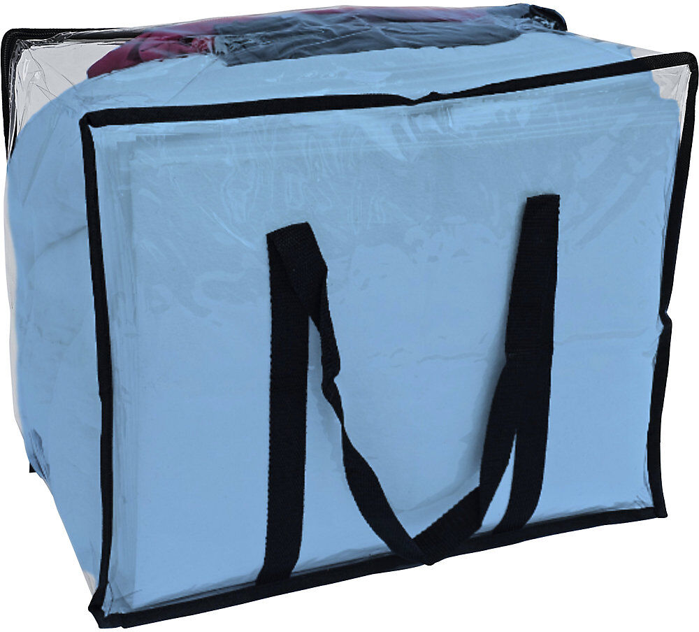 Leckage-Notfallset in Tragetasche, Bindung 50 l, Ausführung Öl, blau eurokraft basic