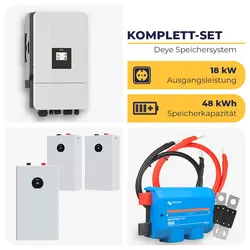 SET Deye SUN-18K-SG05LP3-EU-SM2 mit 3x Deye SE-F16 Batteriespeicher | 18 kW 48 kWh