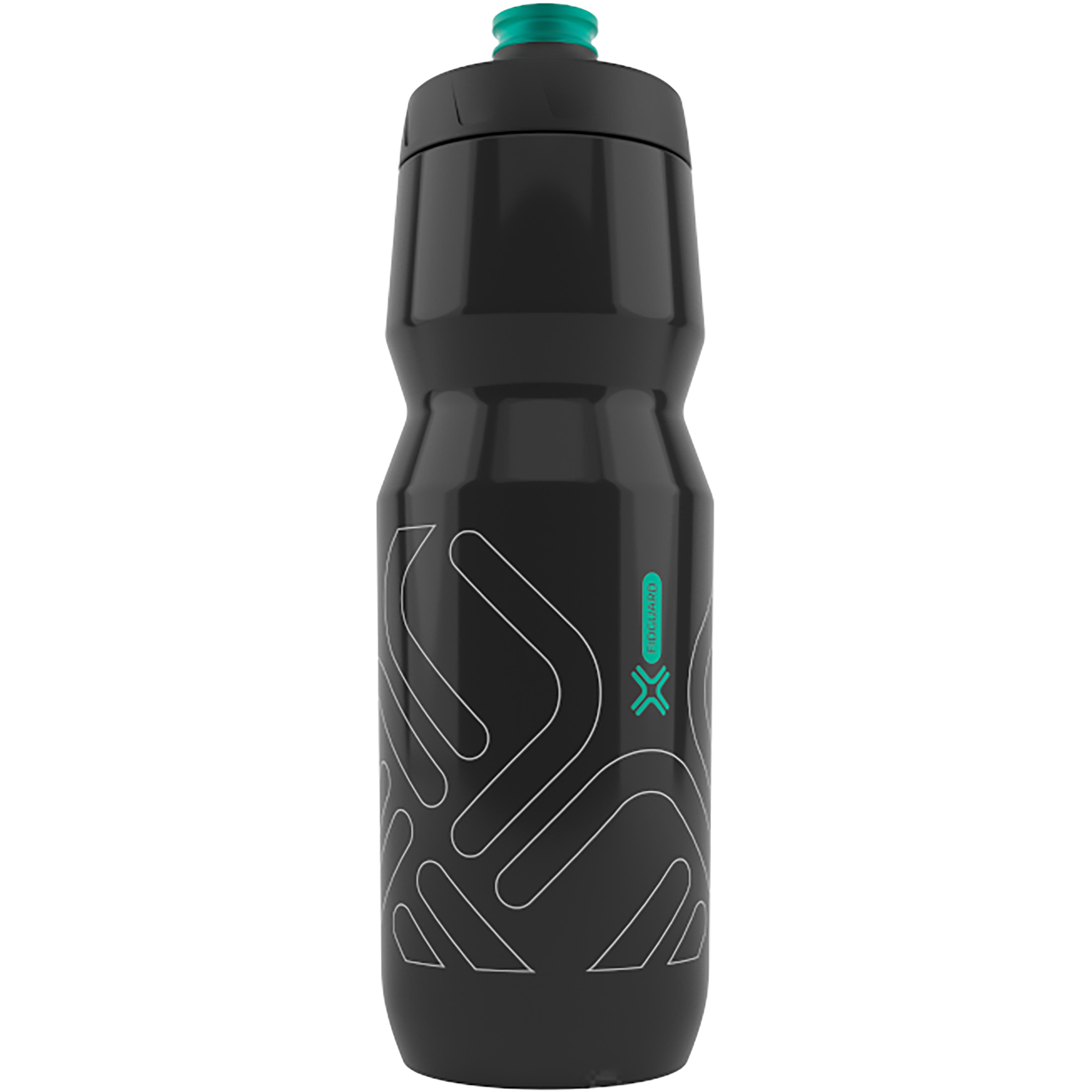 Fidlock Fidguard 750ml antibacterial Trinkflasche Trinkflaschen schwarz Größe 0.75L
