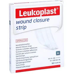 Leukoplast wound closure strip 12x100 mm weiß