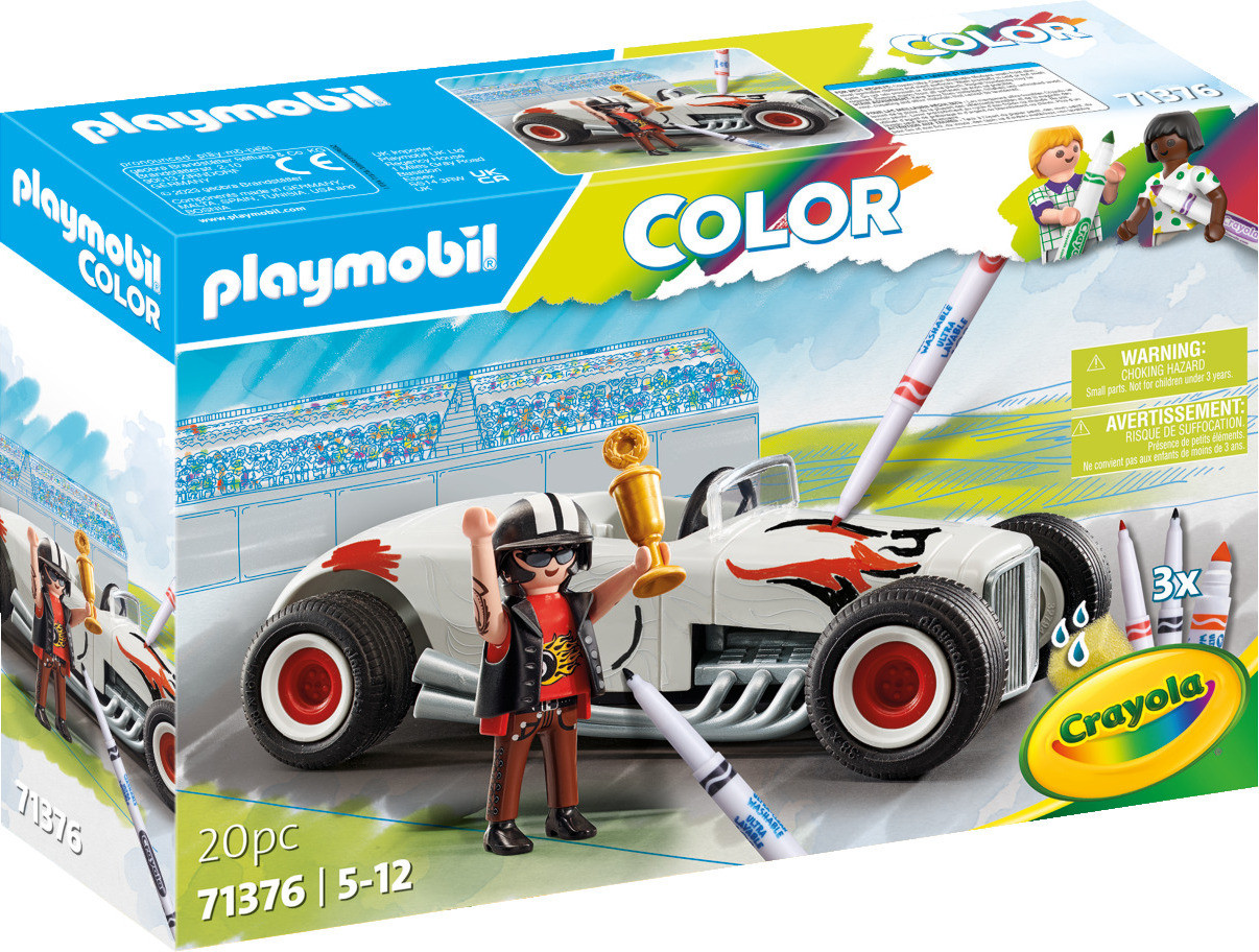 Playmobil Color Racing Car 71376, 20 stuks