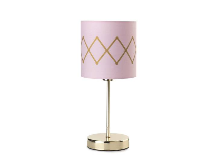 Tischleuchte Rosita Pink/Gold max. 6 Watt