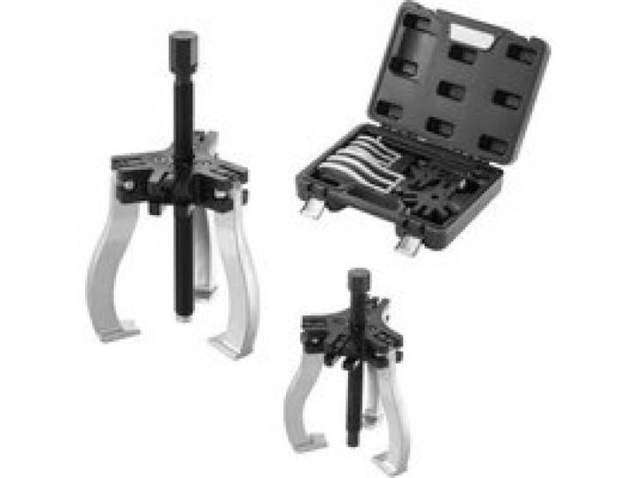 VEVOR Extracteur de Roulement à 2/3 Mâchoires 2PCs Arrache Roulement Traction 2/5 T en Acier Arrache Moyeu de Roue Ouverture 76,2 mm 177,8 mm pour Entretien Démontages des Engrenages Poulies Machines