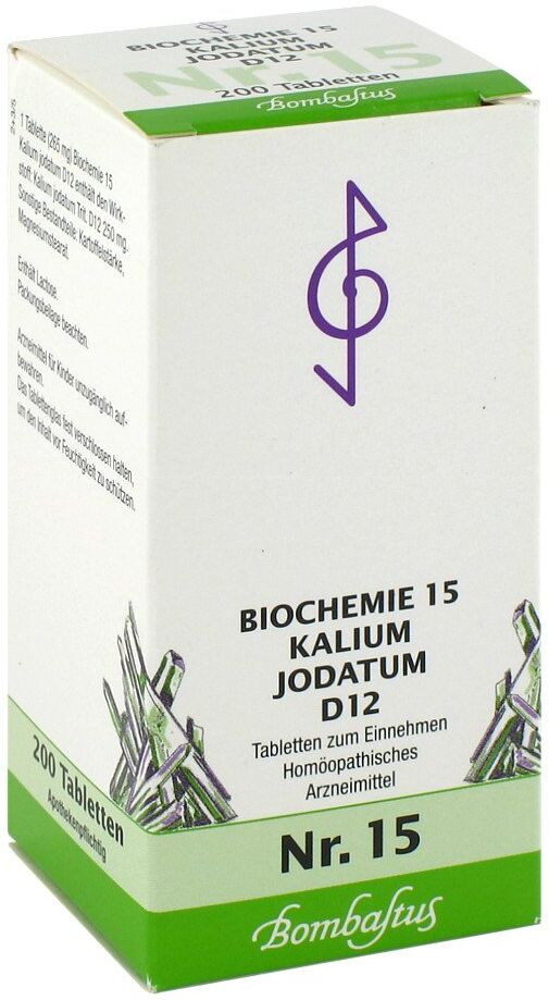 Biochemie 15 Kalium jodatum D12 Tabletten