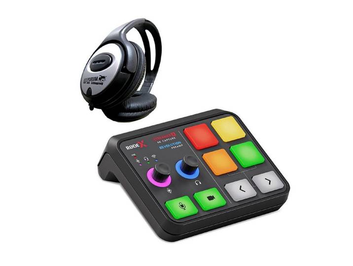 RØDE Rode X Streamer X Interface mit Kopfhörer Digitales Aufnahmegerät (für Streaming)