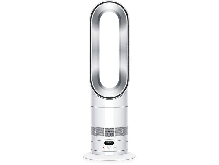 Standventilator DYSON 2-in-1 Dyson Hot+Cool™ HF1 , weiß (weiß, silber), B:15,2cm H:58,5cm T:11,5cm, Ventilatoren, Standventilator, Heizlüfter und Ventilator in einem